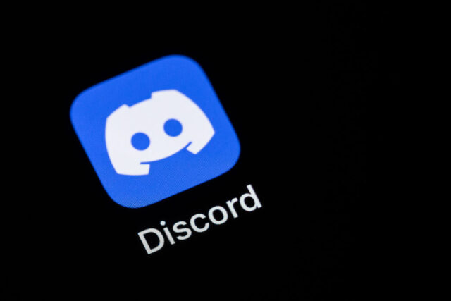 The Discord application app for instant messaging, chat, voice conferencing and video conferencing can be seen on the di