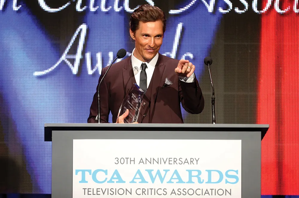 Matthew McConaughey TCA Awards